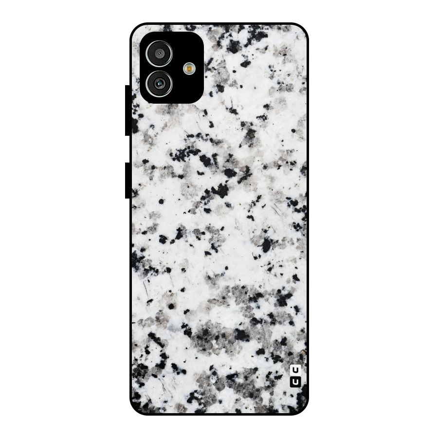 Charcoal Spots Marble Metal Back Case for Galaxy M13 5G