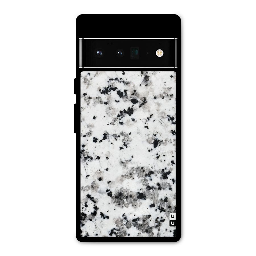 Charcoal Spots Marble Metal Back Case for Google Pixel 6 Pro