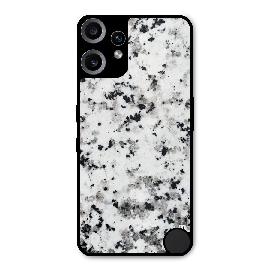 Charcoal Spots Marble Metal Back Case for Nothing CMF Phone 2 Pro