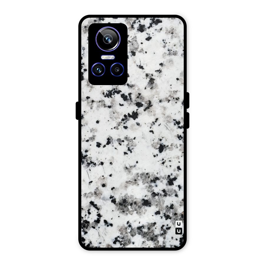 Charcoal Spots Marble Metal Back Case for Realme GT Neo 3