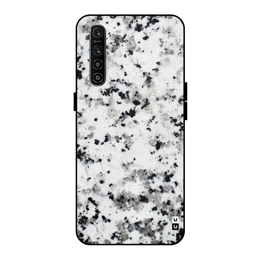 Charcoal Spots Marble Metal Back Case for Realme XT