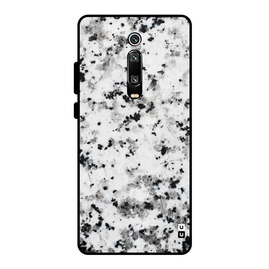 Charcoal Spots Marble Metal Back Case for Redmi K20 Pro