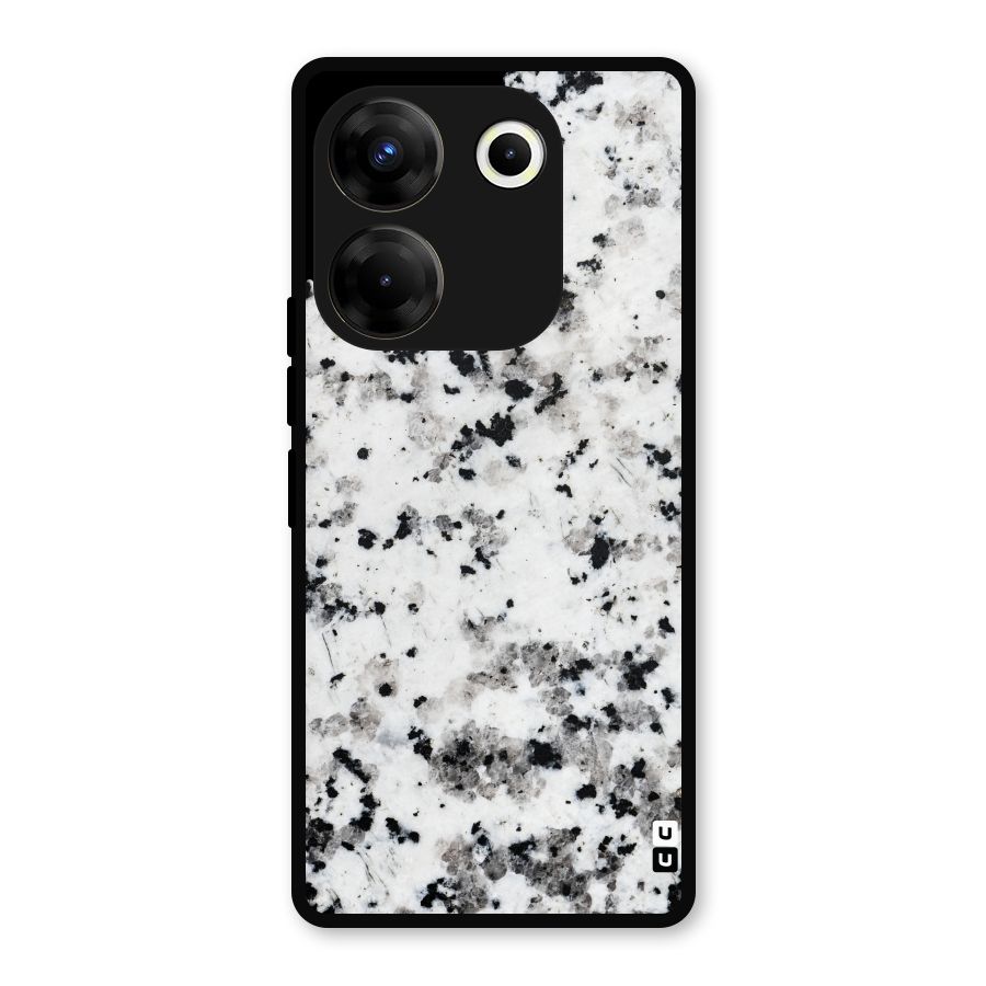 Charcoal Spots Marble Metal Back Case for Tecno Camon 20 Pro