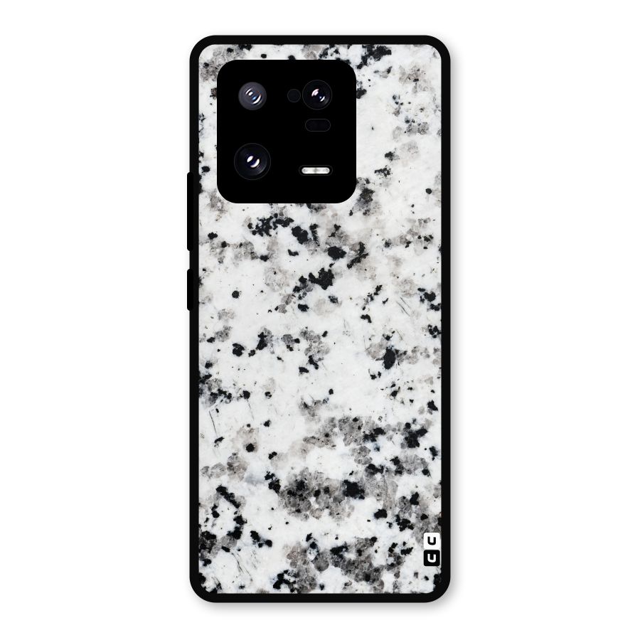Charcoal Spots Marble Metal Back Case for Xiaomi 13 Pro