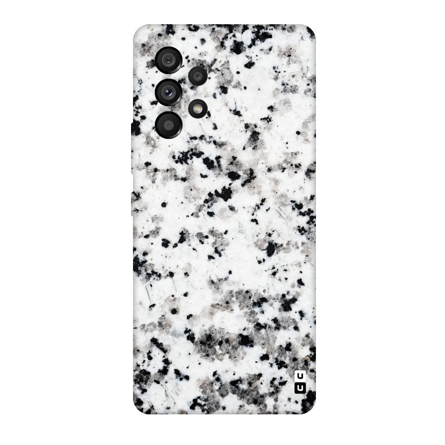 Charcoal Spots Marble Original Polycarbonate Back Case for Galaxy A53 5G