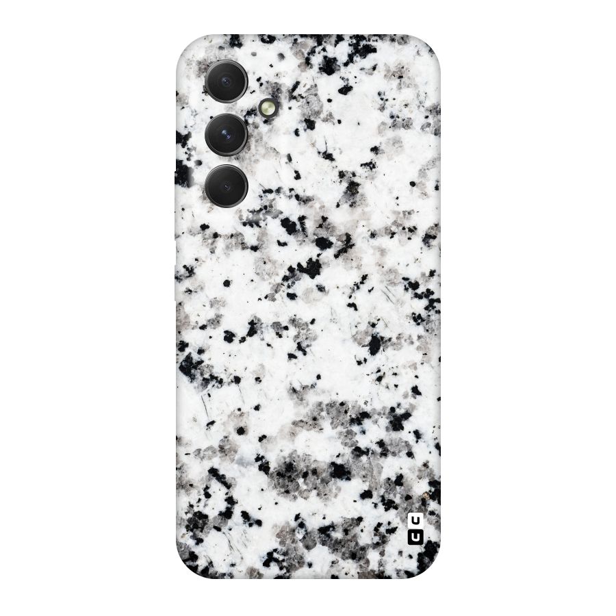 Charcoal Spots Marble Original Polycarbonate Back Case for Galaxy A54