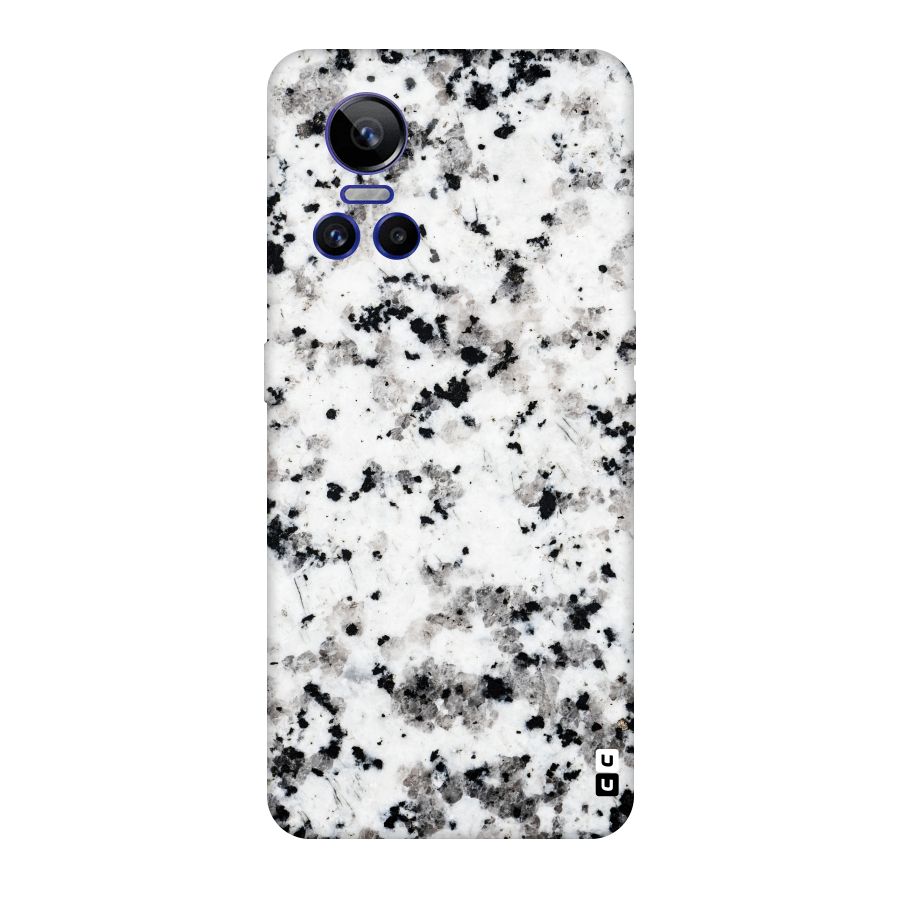 Charcoal Spots Marble Original Polycarbonate Back Case for Realme GT Neo 3