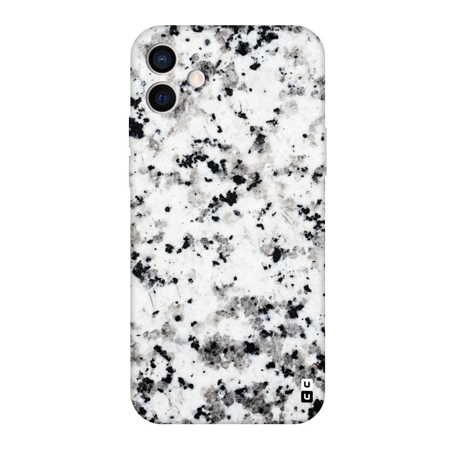 Charcoal Spots Marble Original Polycarbonate Back Case for iPhone 12