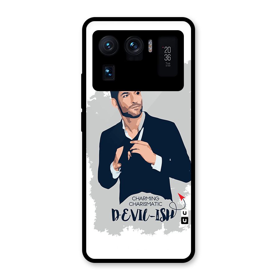 Charming Charismatic Lucifer Glass Back Case for Mi 11 Ultra