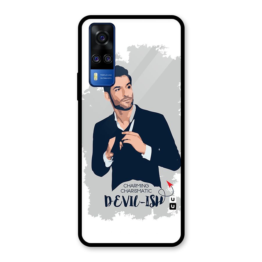 Charming Charismatic Lucifer Glass Back Case for Vivo Y31