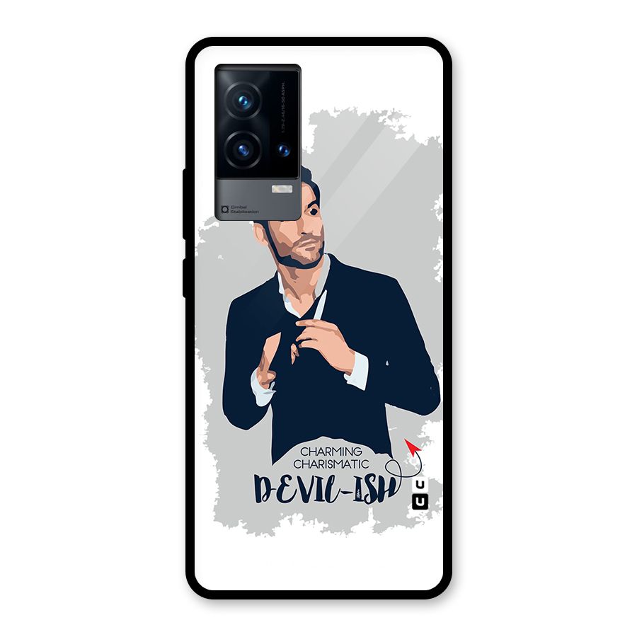 Charming Charismatic Lucifer Glass Back Case for iQOO 9 5G