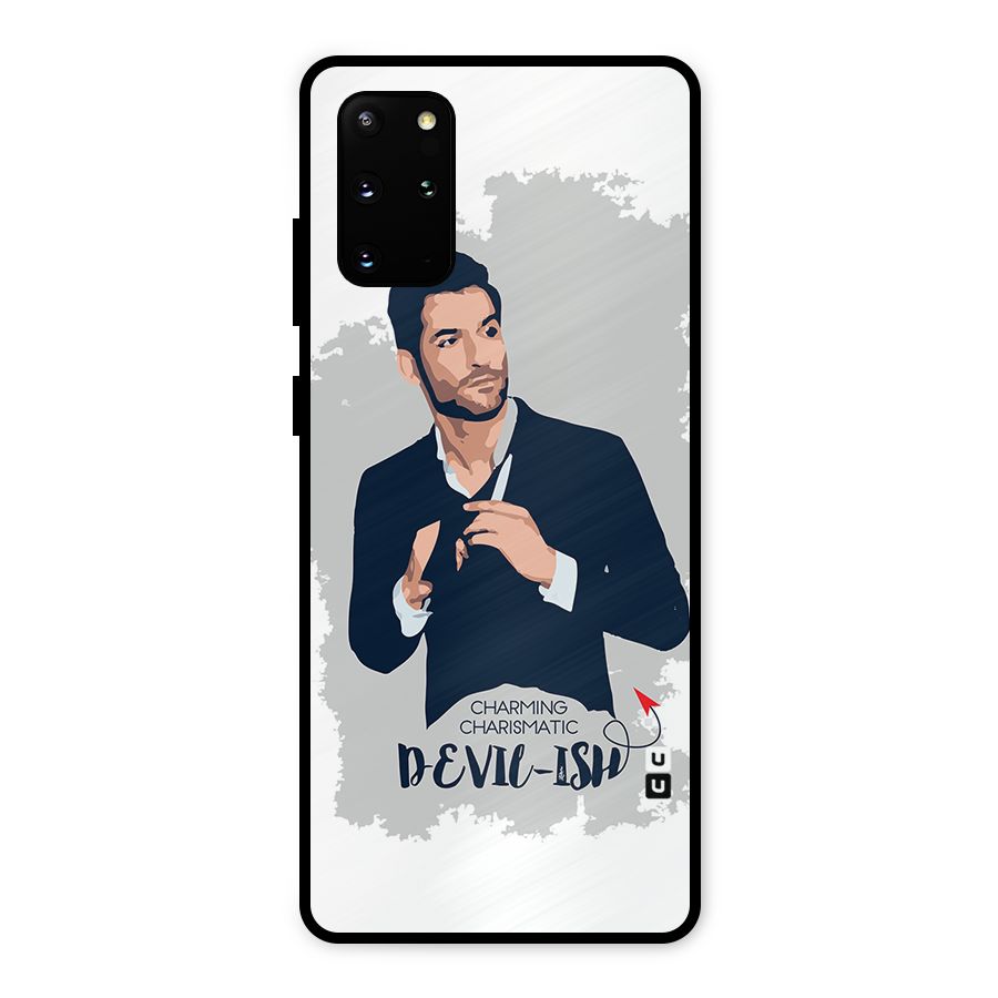 Charming Charismatic Lucifer Metal Back Case for Galaxy S20 Plus