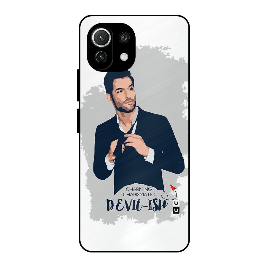 Charming Charismatic Lucifer Metal Back Case for Mi 11 Lite NE 5G