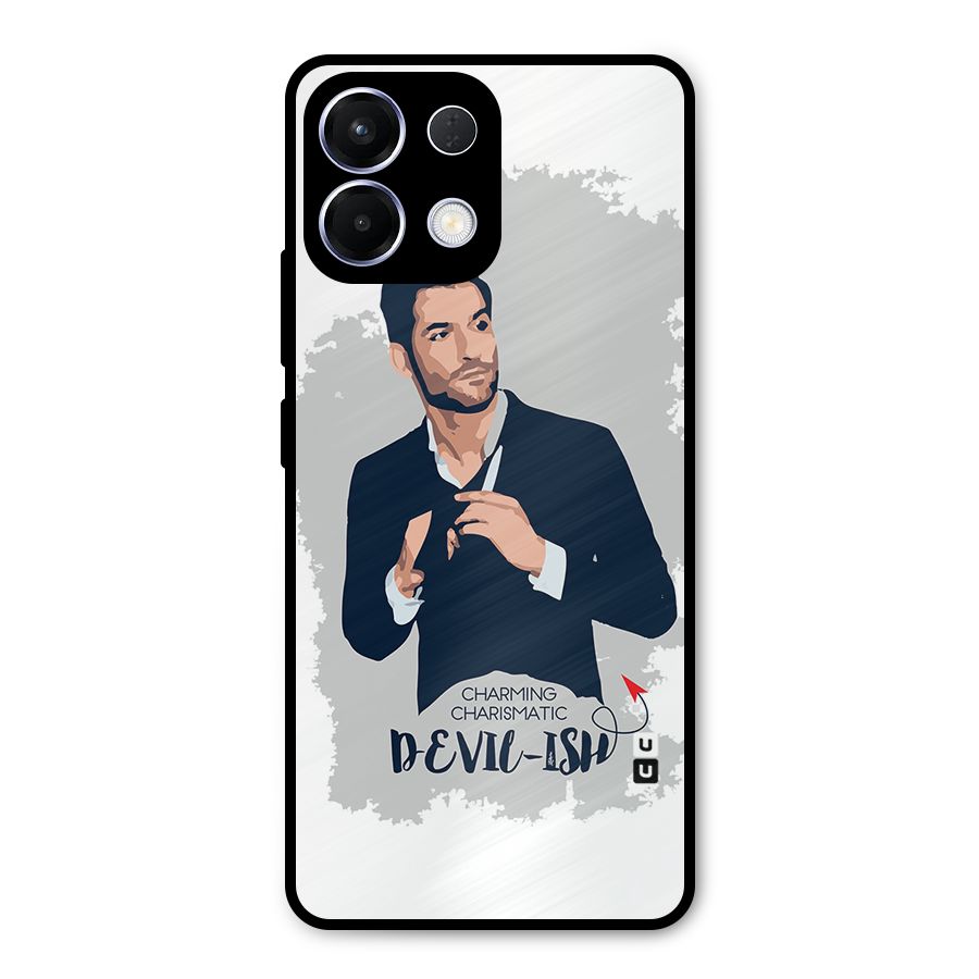 Charming Charismatic Lucifer Metal Back Case for Oppo K13