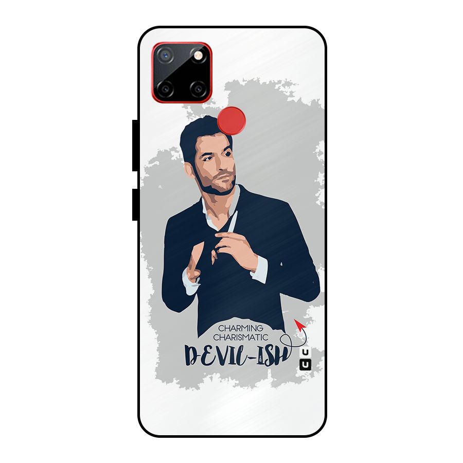 Charming Charismatic Lucifer Metal Back Case for Realme C12