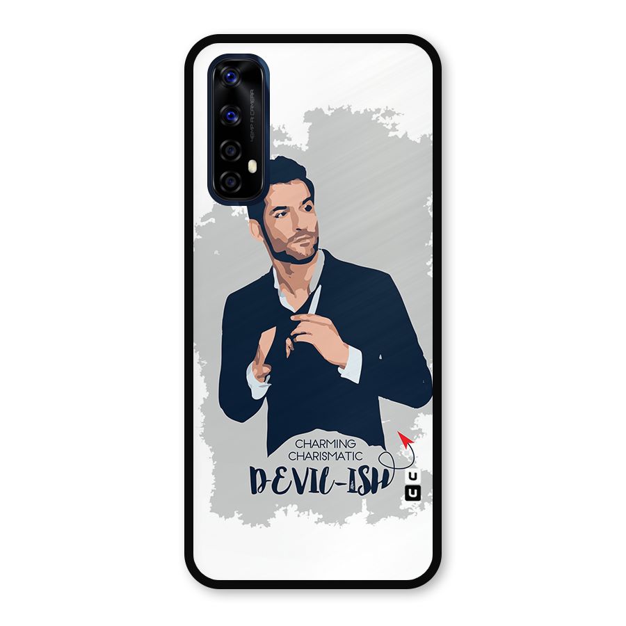 Charming Charismatic Lucifer Metal Back Case for Realme Narzo 20 Pro