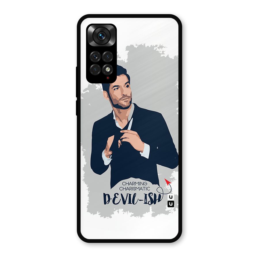 Charming Charismatic Lucifer Metal Back Case for Redmi Note 11s