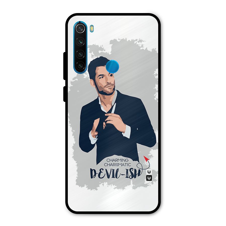 Charming Charismatic Lucifer Metal Back Case for Redmi Note 8