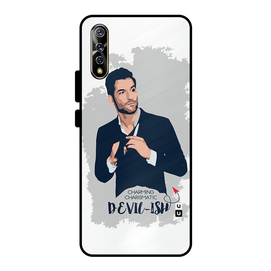 Charming Charismatic Lucifer Metal Back Case for Vivo S1