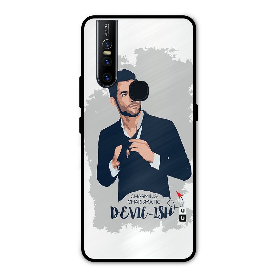 Charming Charismatic Lucifer Metal Back Case for Vivo V15