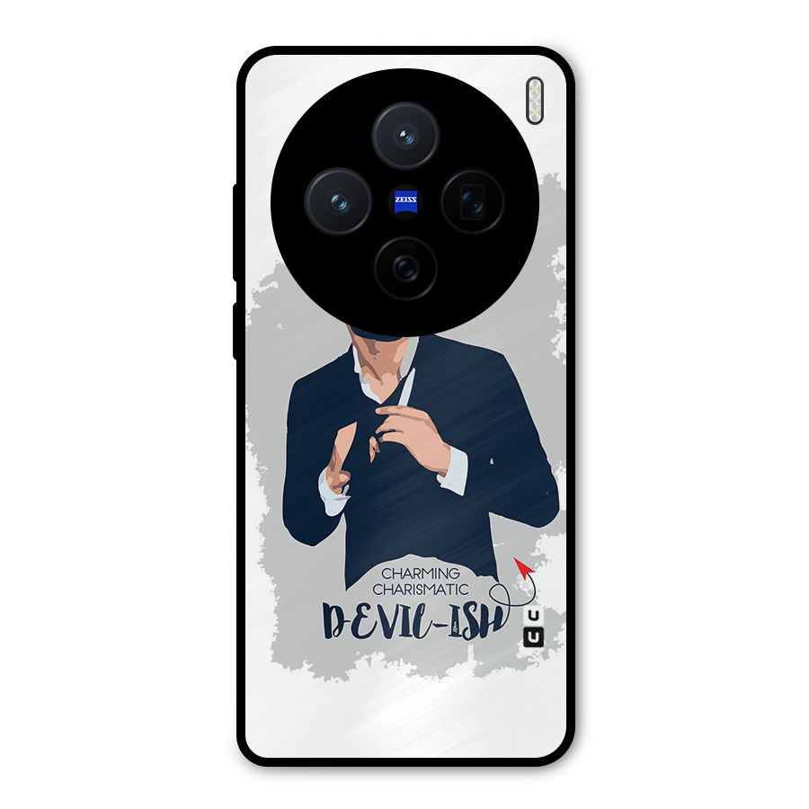 Charming Charismatic Lucifer Metal Back Case for Vivo X200