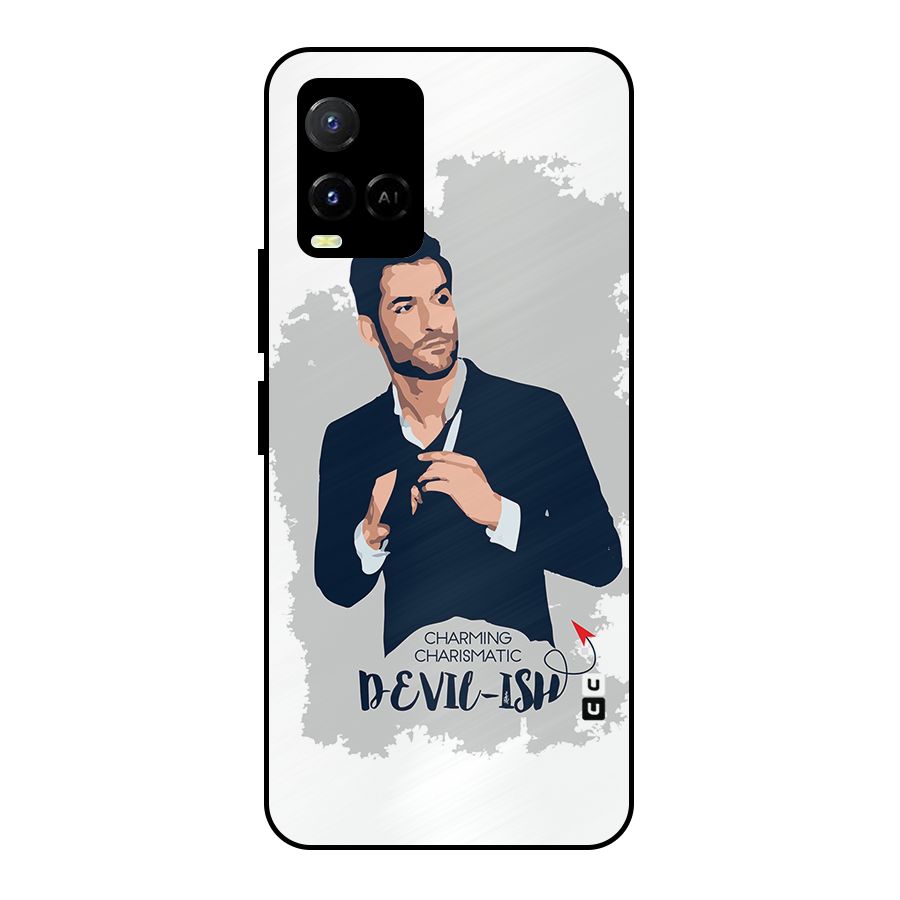 Charming Charismatic Lucifer Metal Back Case for Vivo Y21