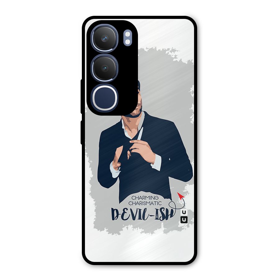 Charming Charismatic Lucifer Metal Back Case for Vivo Y29