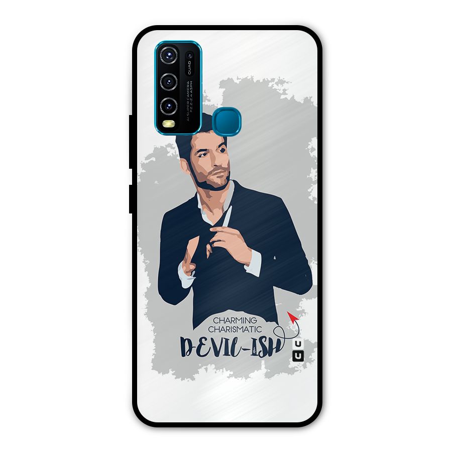 Charming Charismatic Lucifer Metal Back Case for Vivo Y50