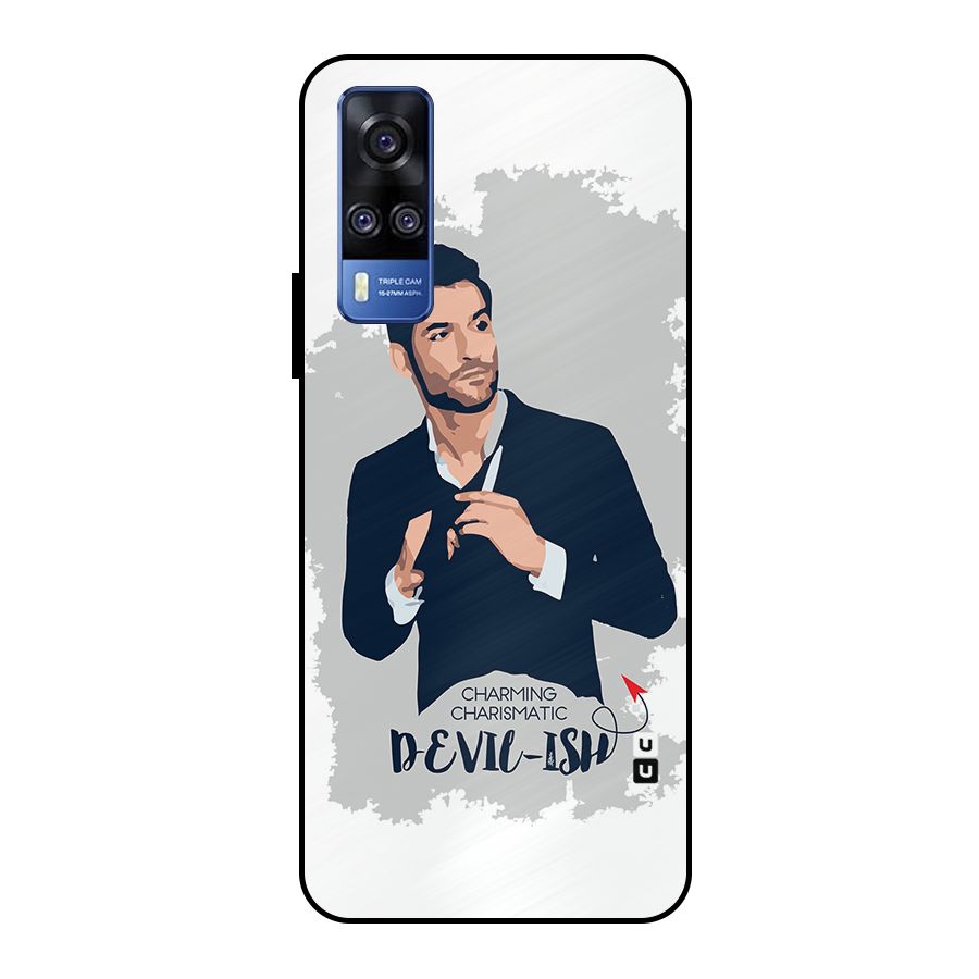 Charming Charismatic Lucifer Metal Back Case for Vivo Y51