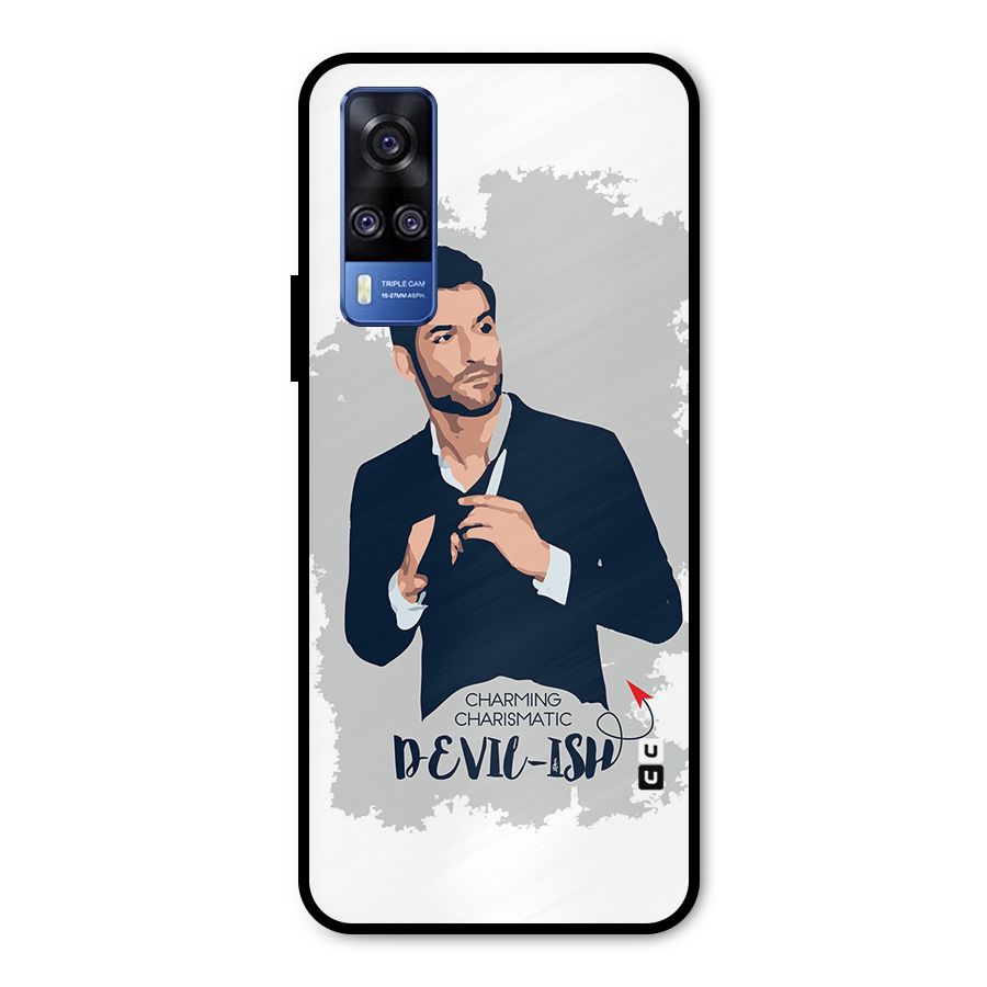 Charming Charismatic Lucifer Metal Back Case for Vivo Y51A