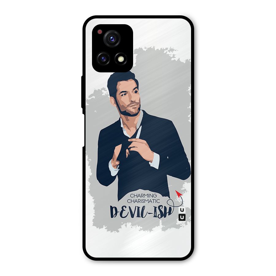 Charming Charismatic Lucifer Metal Back Case for Vivo Y72 5G