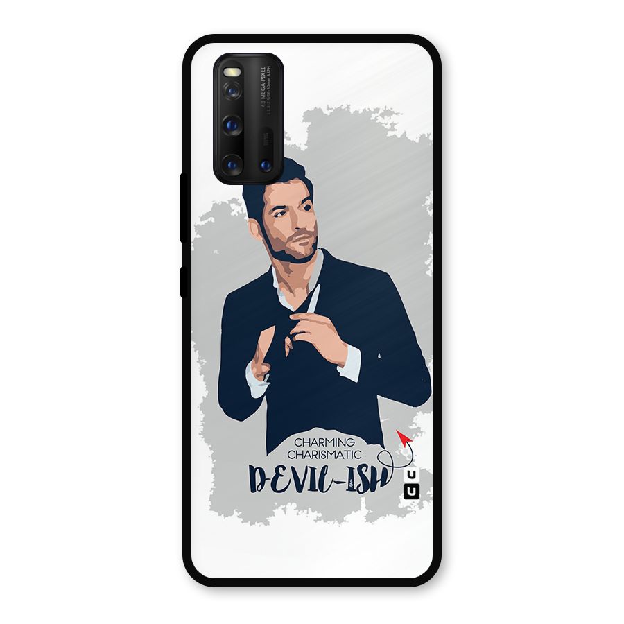 Charming Charismatic Lucifer Metal Back Case for iQOO 3