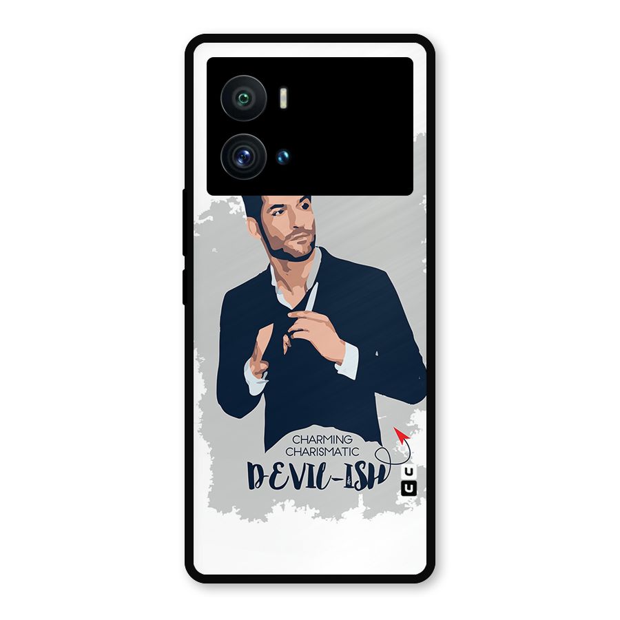Charming Charismatic Lucifer Metal Back Case for iQOO 9 Pro