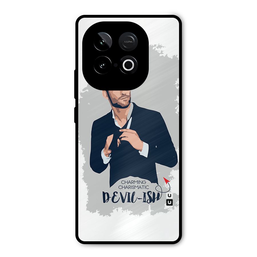 Charming Charismatic Lucifer Metal Back Case for iQOO Neo 10