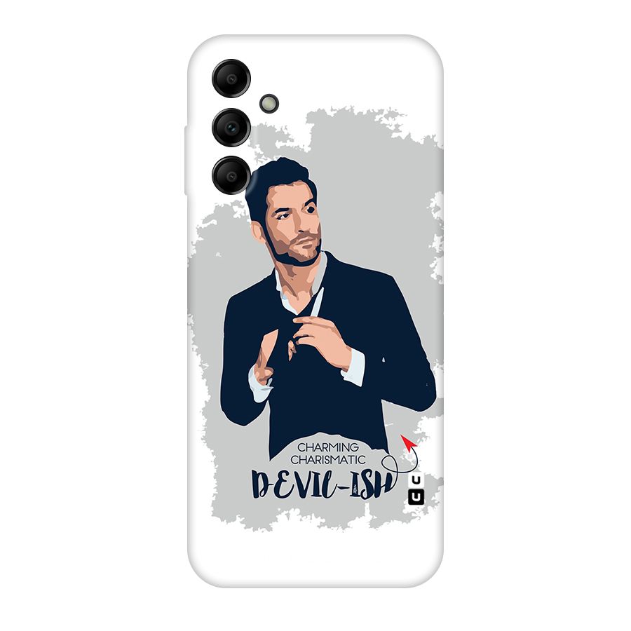 Charming Charismatic Lucifer Original Polycarbonate Back Case for Galaxy A14 5G