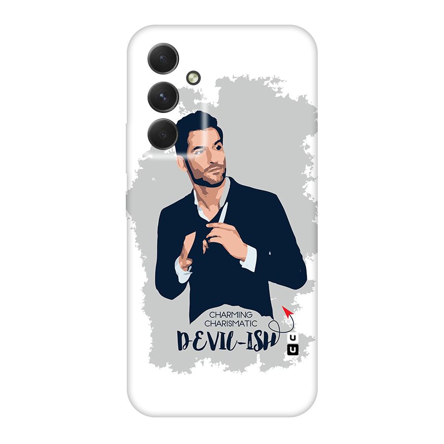 Charming Charismatic Lucifer Original Polycarbonate Back Case for Galaxy A54