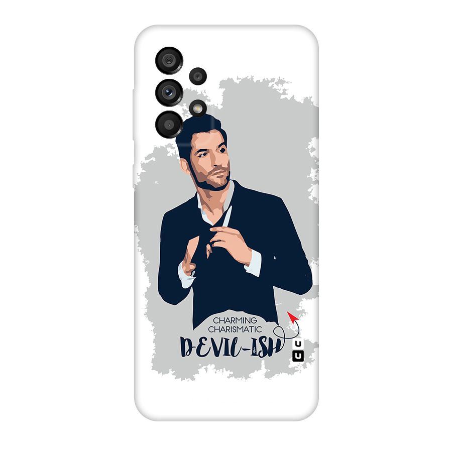 Charming Charismatic Lucifer Original Polycarbonate Back Case for Galaxy A73 5G