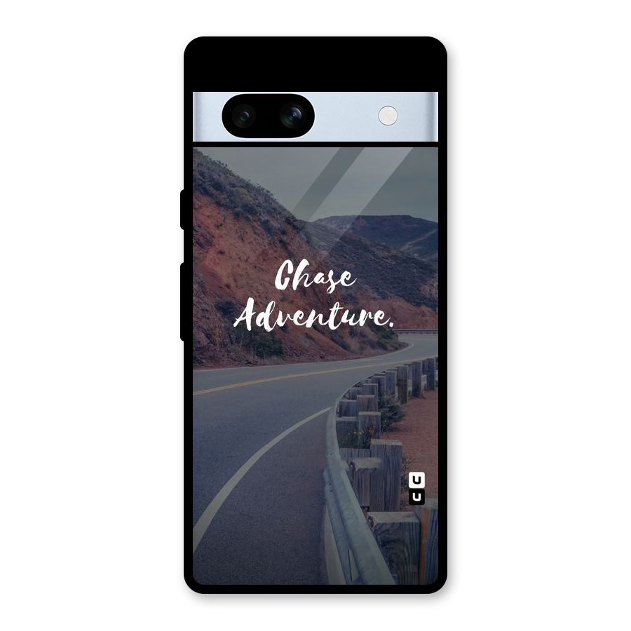 Chase Adventure Glass Back Case for Google Pixel 7a