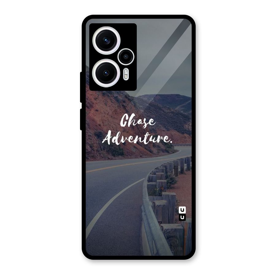 Chase Adventure Glass Back Case for Poco F5