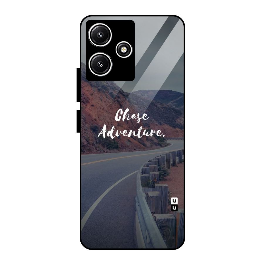 Chase Adventure Glass Back Case for Poco M6 Pro