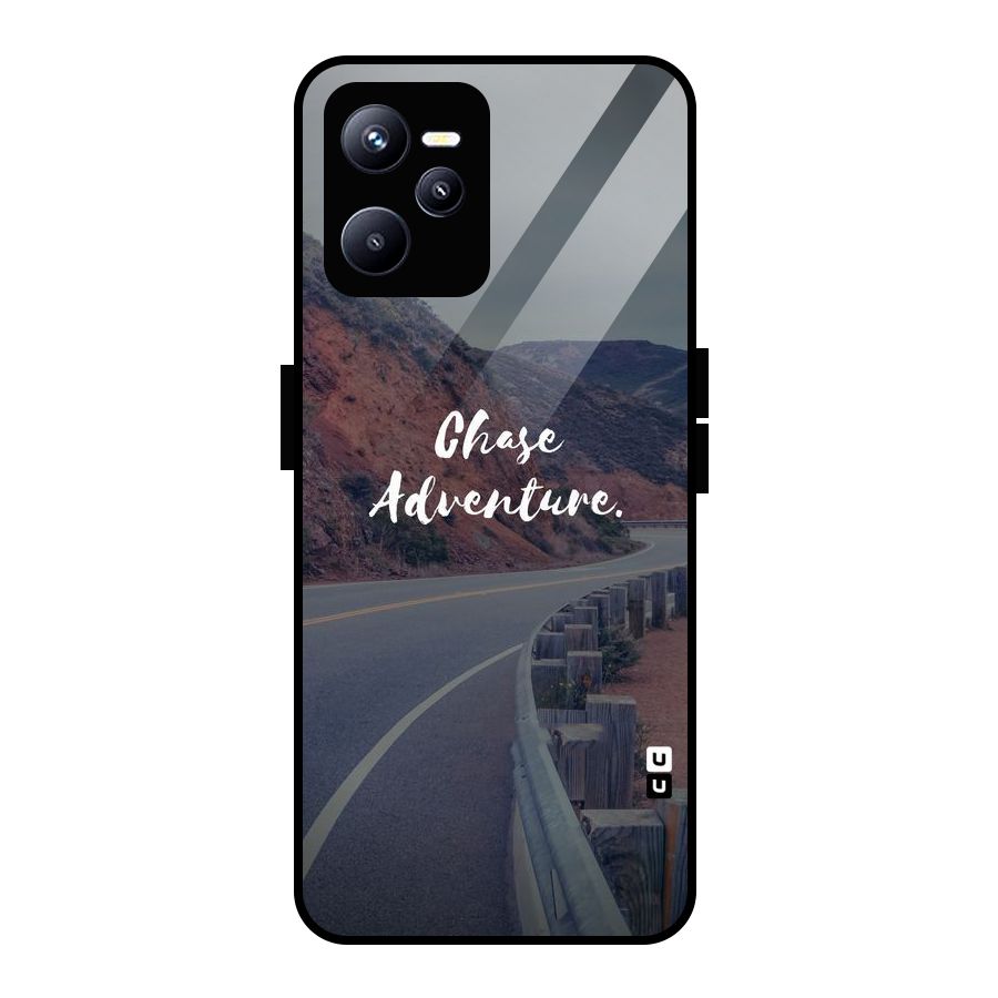 Chase Adventure Glass Back Case for Realme C35