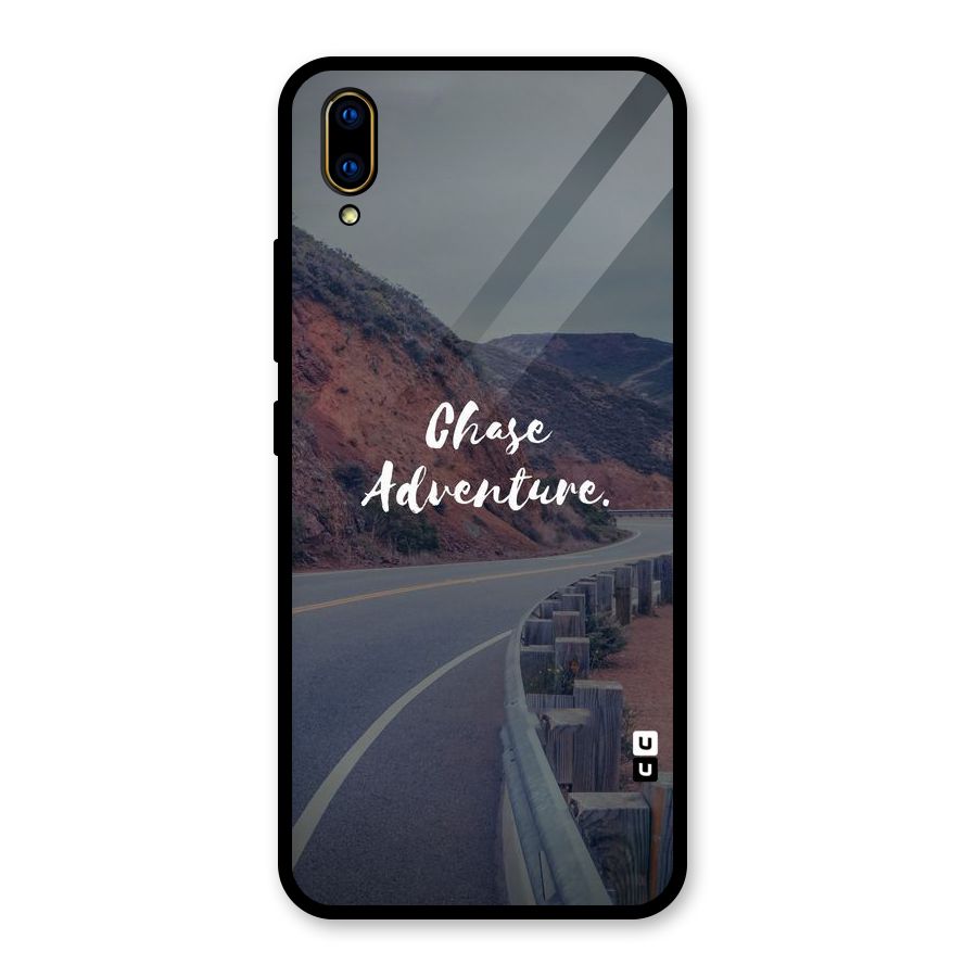 Chase Adventure Glass Back Case for Vivo V11 Pro
