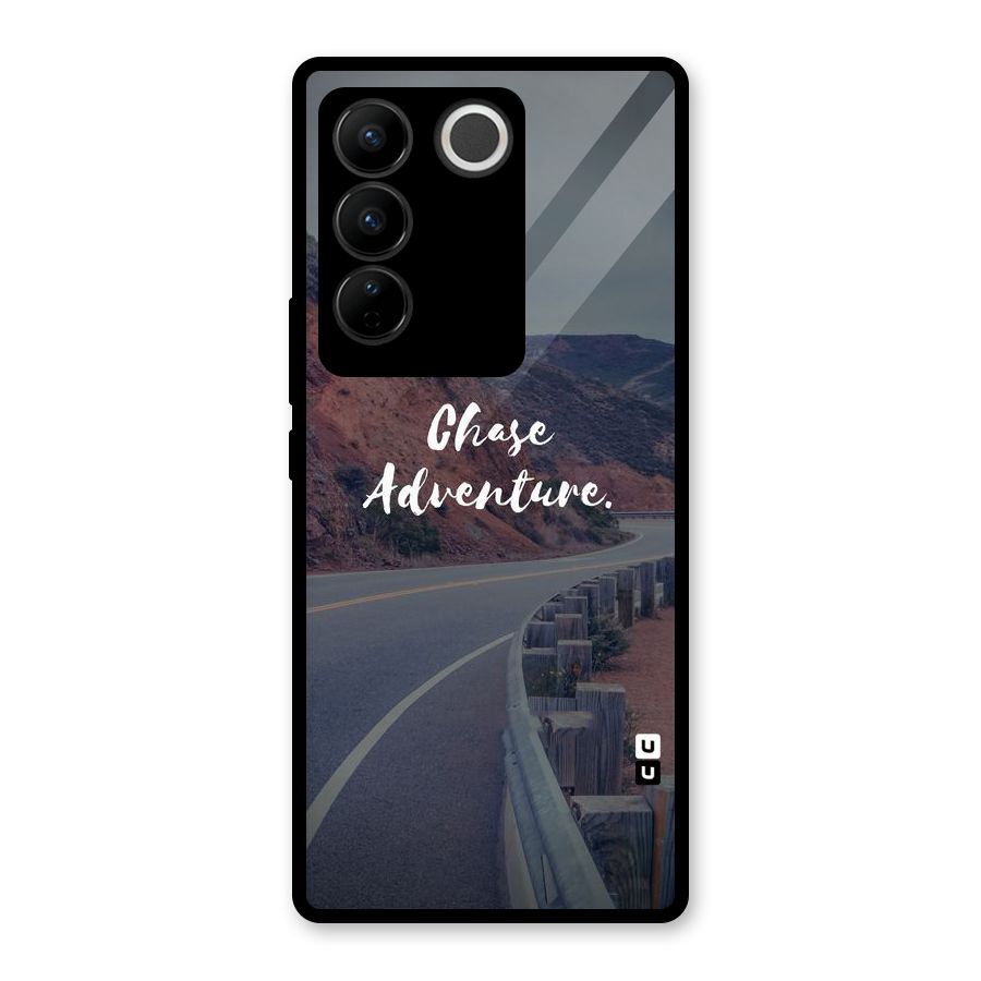 Chase Adventure Glass Back Case for Vivo V27