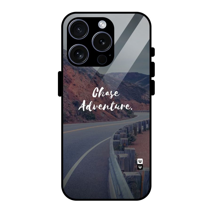 Chase Adventure Glass Back Case for iPhone 15 Pro