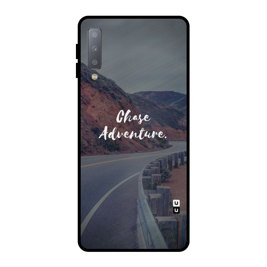 Chase Adventure Metal Back Case for Galaxy A7 (2018)