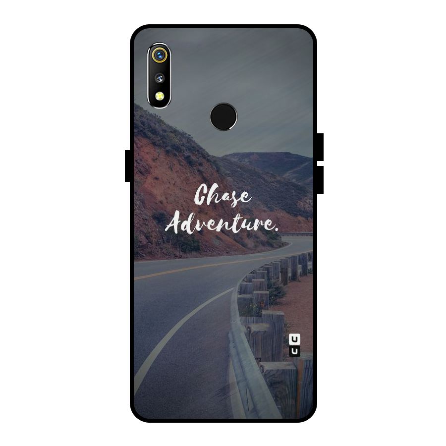 Chase Adventure Metal Back Case for Realme 3i