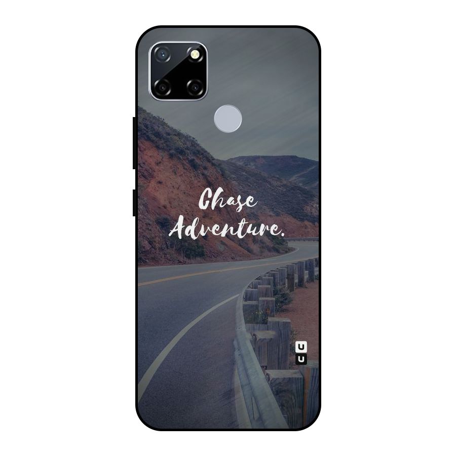 Chase Adventure Metal Back Case for Realme Narzo 20