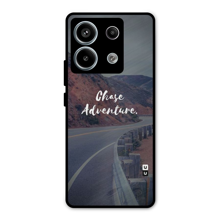 Chase Adventure Metal Back Case for Redmi Note 13 Pro 5G