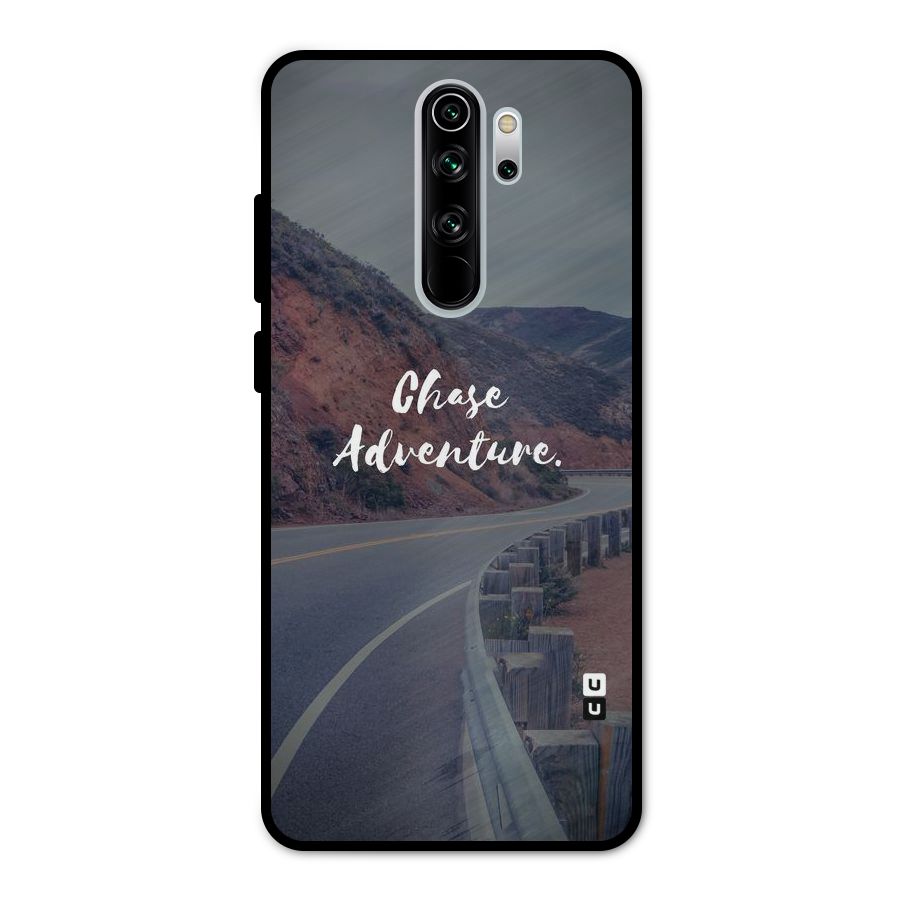 Chase Adventure Metal Back Case for Redmi Note 8 Pro