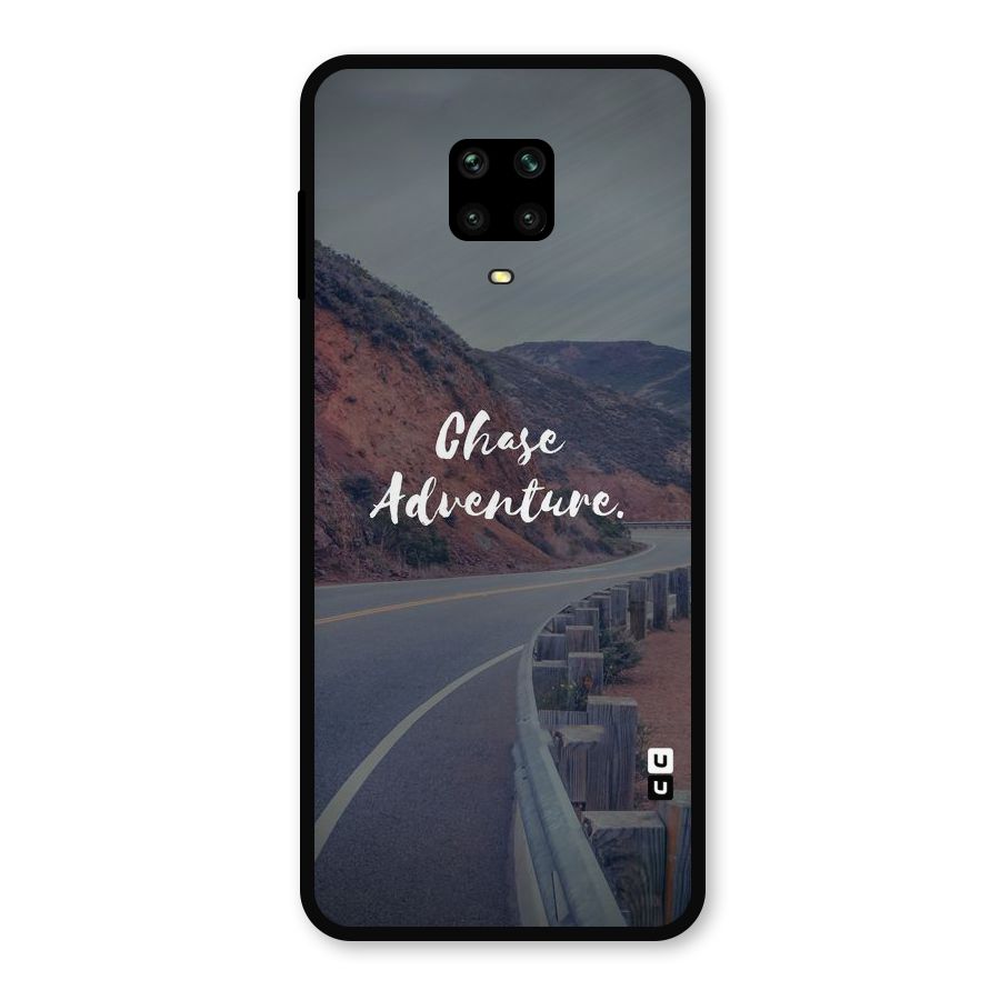 Chase Adventure Metal Back Case for Redmi Note 9 Pro
